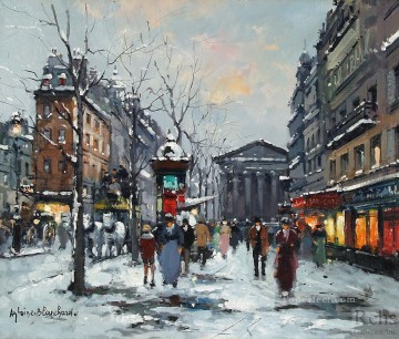 Paris Painting - AB rue tronchet la madeleine 1 Paris